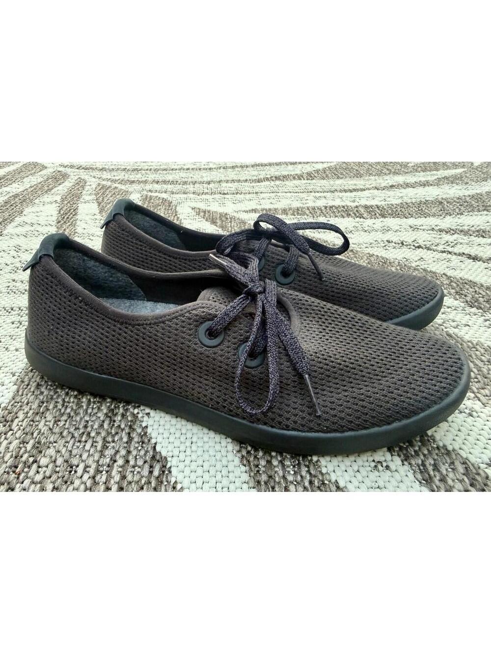 Allbirds Tree‎ Skippers Shoes Men Sz 8 Gray Blue Sneakers Comfort Lace Up